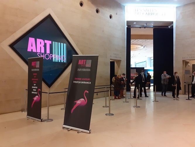 Exposition Art Shopping, Carrousel du Louvre, Paris 2021