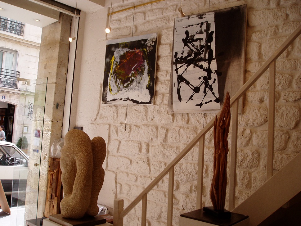 Exposition Un atelier dans le Marais, Paris, 2007